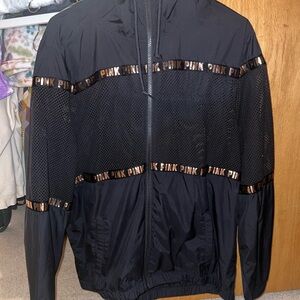 PINK Mesh Windbreaker Jacket
